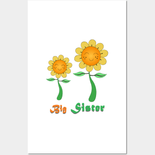 Big Sister flower Posters and Art